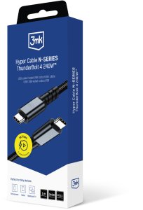 Kabel USB 3MK USB-C - USB-C 1 m Czarny (5903108682008) 8