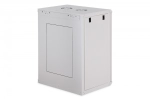 Szafa DIGIT Szafa sieciowa wisząca Dynamic 19 16U rack 600x450, drzwi szyba, szary, niezłożona, 60kg 2