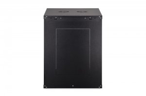 Szafa DIGIT Szafa sieciowa wisząca Dynamic 19 16U rack 600x600, szklane drzwi, czarny, nieskładana, 60kg 4