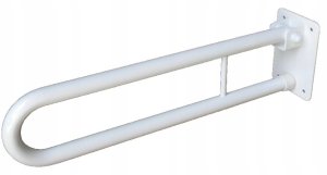 Herdegen UUWC-5 / CORRADOMED / Uchwyt uchylny do WC biały 500 MM / ŚREDNICA FI25 3
