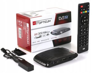 Tuner TV Opticum Red AX 300 mini PVR DVB-S2 4