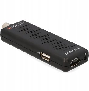 Tuner TV Opticum Red T-BOX mini DVB-T2/C H.265 2