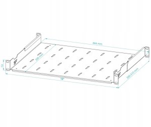 STALFLEX PÓŁKA REGULOWANA S-RSA19-1U-350B 6