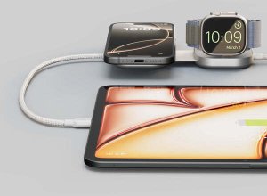 Kabel USB Zens Charging Cable USB C-C Pro 3 - magnetyczny kabel USBC-C do ładowania przewodowego do 240W, wspiera Qi2 15W, możliwość ładowania 3 urządzeń jednocześnie, 1,5m (white) 2