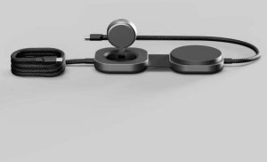 Kabel USB Zens Charging Cable USB C-C Pro 3 - magnetyczny kabel USBC-C do ładowania przewodowego do 240W, wspiera Qi2 15W, możliwość ładowania 3 urządzeń jednocześnie, 1,5m (black) 3