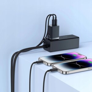 Ładowarka Baseus GaN5 Pro 2x USB-C 3 A (6932172646264) 2
