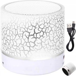 Głośnik przenośny głośnik bt biały 3 W 13