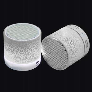 Głośnik przenośny głośnik bt biały 3 W 7