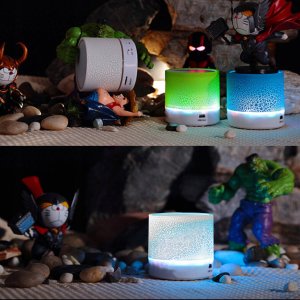 Głośnik przenośny głośnik bt biały 3 W 10