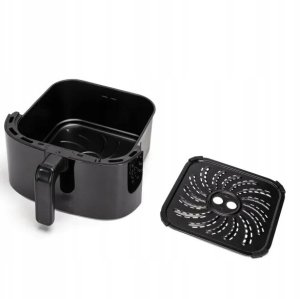 Frytkownica Beztłuszczowa Aigostar Ava Pro 2000W Air Fryer 8L Czarna 6