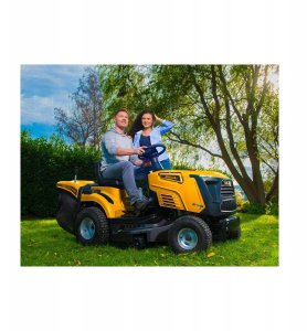 Traktorek ogrodowy traktor Riwall RLT 92 TRD + pług 12,5 KM, kosz 245 L 5