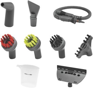 Parownica Bissell Steam Shot Multipurpose Steam Cleaner and Sanitizer | 4267N | Power 1050 W | Steam pressure 4.5 bar | Water tank capacity 0.36 L | Titanium/Bossanova Blue 4