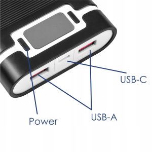 Obudowa Power Bank AK-BC-03 Ładowarka 4x Li-Ion 18650 QC4+ PD 22.5W 9