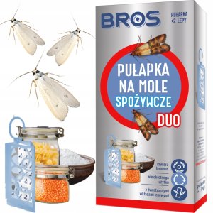 Bros BROS - pułapka na mole spożywcze DUO + 2 wkłady 7