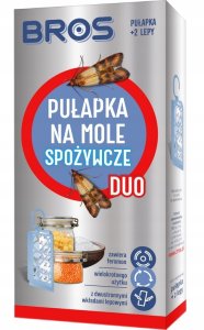 Bros BROS - pułapka na mole spożywcze DUO + 2 wkłady 10