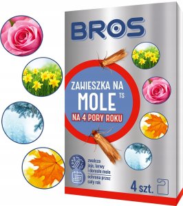 Bros BROS - zawieszka na mole 4 pory roku 4szt 5