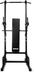 Virtufit PORĘCZ WIELOFUNKCYJNA POWER TOWER DELUXE Z ŁAWKĄ 3