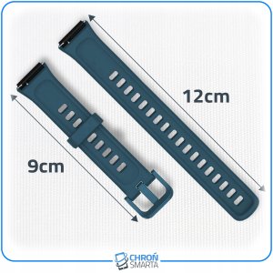 ChronSmarta Pasek Classic Silicone do smartbanda Huawei Band 7 (zielony) 6