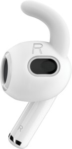 Class and Culture LLC KeyBudz EarBuddyz - silikonowe nakładki do AirPods 4. generacji, EarPods (white) 3