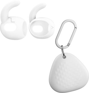 Class and Culture LLC KeyBudz EarBuddyz - silikonowe nakładki do AirPods 4. generacji, EarPods (white) 6