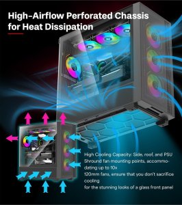 Obudowa Xilence Midi XG178 Flux X916.ARGB 4