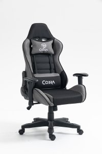FOTEL COBRA Rebel CR205 szaro-czarny 3