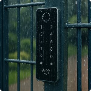 Spreest ZAMEK SZYFROWY DO DRZWI FURTKI NA KOD klawiatura zewnętrzny RFID TUYA 4