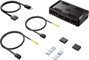 Corsair Commander Duo ARGB & sterowanie wentylatorami – ARGB and iCUE LINK Hybrid 4