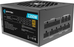 Zasilacz EFFITEK Zasilacz 1200W Gold ATX 3.1, PCI 5.1 Modułowy kabel 3