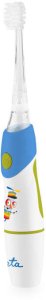Szczoteczka Eta Szczoteczka do zębów | ETA071090020 | Zasilana bateriami | Dla dzieci | Liczba szczoteczek w zestawie 2 | Liczba trybów szczotkowania zębów 1 | Niebieski/Biały 3