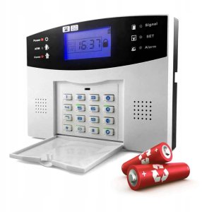 Bezprzewodowy Alarm GSM 1x PIR Syrena + SIM Orange 4