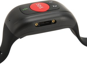 Bransoletka Alarmowa SOS 4G Lokalizator Opaska GPS Seniora Pomiar Pulsu App 2