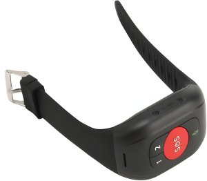 Bransoletka Alarmowa SOS 4G Lokalizator Opaska GPS Seniora Pomiar Pulsu App 5