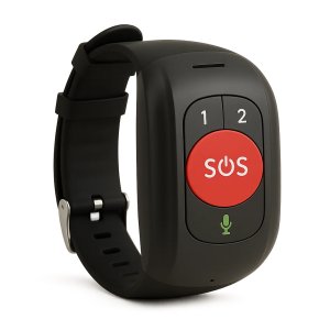 Bransoletka Alarmowa SOS 4G Lokalizator Opaska GPS Seniora Pomiar Pulsu App 7