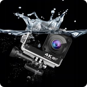 Kamera GoMedia Kamera Sportowa 4K UHD 60FPS Akcesoria WiFi USB-C Pilot Wodoodporna Gomedia 14