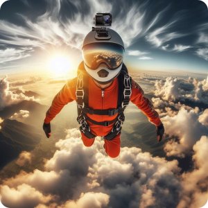 Kamera GoMedia Kamera Sportowa 4K UHD 60FPS Akcesoria WiFi USB-C Pilot Wodoodporna Gomedia 10