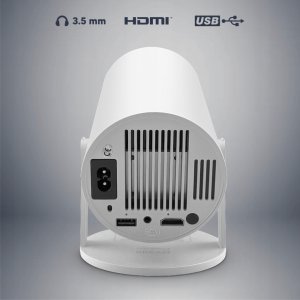 Projektor Rzutnik HY300 Multimedialny Smart Android WiFi Bluetooth Kino 8