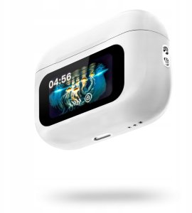 Słuchawki Bezprzewodowe Dokanałowe Douszne Bluetooth ANC Powerbank LCD Buds 11