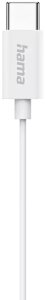 Słuchawki Hama SŁUCHAWKI DOUSZNE CLASSY USB-C NEW BIAŁE 4
