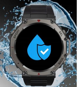 Smartwatch Hazaki ZEGAREK SMARTWATCH X5 AMOLED GPS WR50m 5BAR GORILLA GLASS 5 BT 5.4 12