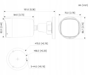 Dahua Technology KAMERA HDCVI HAC-HFW1500RL-0280B-S3-DIP 5