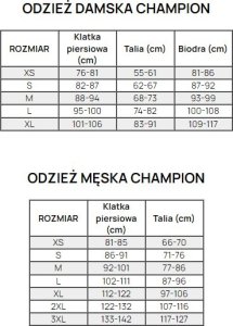 Champion Bluza męska Crewneck Sweatshirt czarna 220272 KK001 M 8