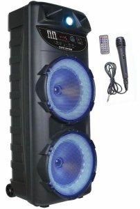 Głośnik Inovalley Głośnik Bluetooth Przenośny Czarny 1000 W 2