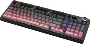 Klawiatura gamingowa mechaniczna AK980 Gift Switch-V2-Pink-Gradient-Model-With-Screen RGB 2