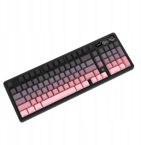 Klawiatura gamingowa mechaniczna AK980 Gift Switch-V2-Pink-Gradient-Model-With-Screen RGB 5