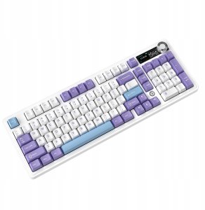 Klawiatura gamingowa mechaniczna AK980 Gift Switch-V2-White-Model-With-Screen RGB 3