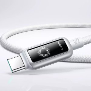 Joyroom Kabel S-A55 StarFlight 100W USB-C - USB-C 1,2m - biały 6