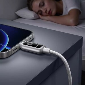 Joyroom Kabel S-A55 StarFlight 100W USB-C - USB-C 1,2m - biały 9