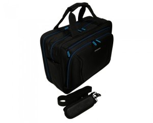 VERUS VIP Torba na laptop BARCELONA TF30/40 BB 15,6-17,3" czarny + niebieski 2
