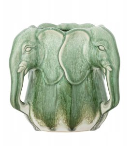 Bloomingville Pontus Vase, Zielony, Ceramika 2